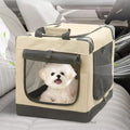 Portable Folding Dog Crate for Small Pets - Lightweight and Durable Design
