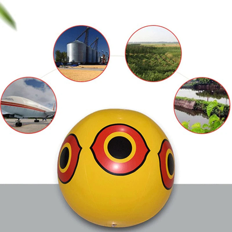 Inflatable Bird Repeller with Scare Eye Design for Garden Protection
