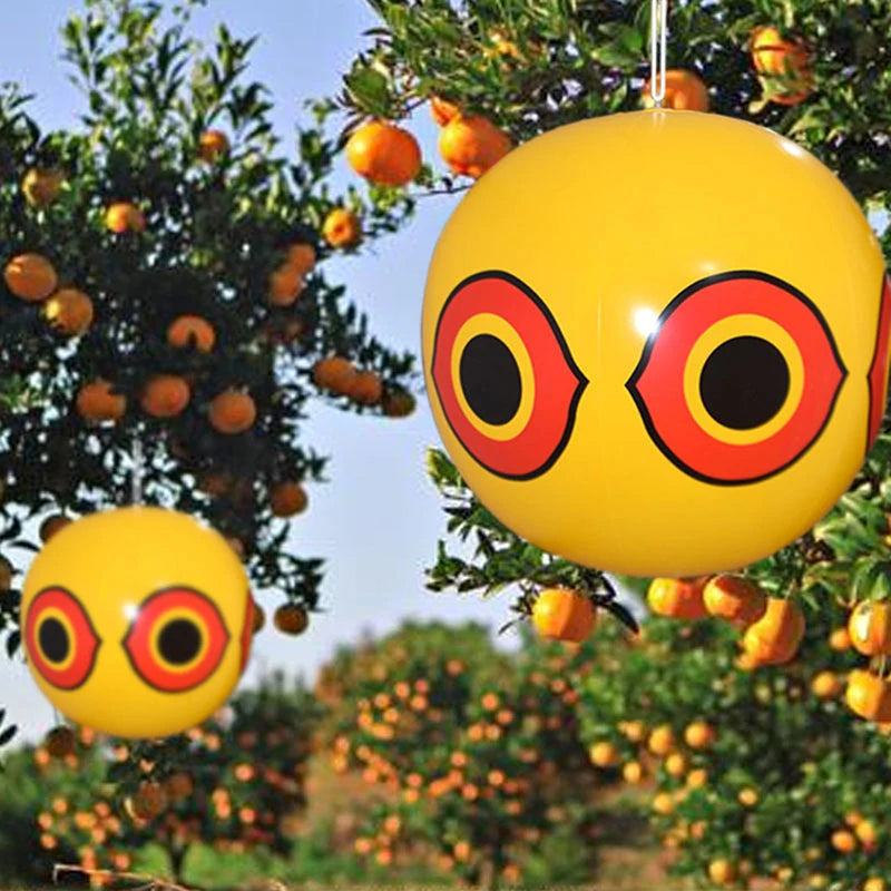 Inflatable Bird Repeller with Scare Eye Design for Garden Protection