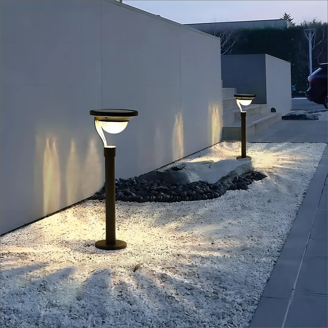 Solar Outdoor Lamp with Durable Design for Garden and Patio Lighting