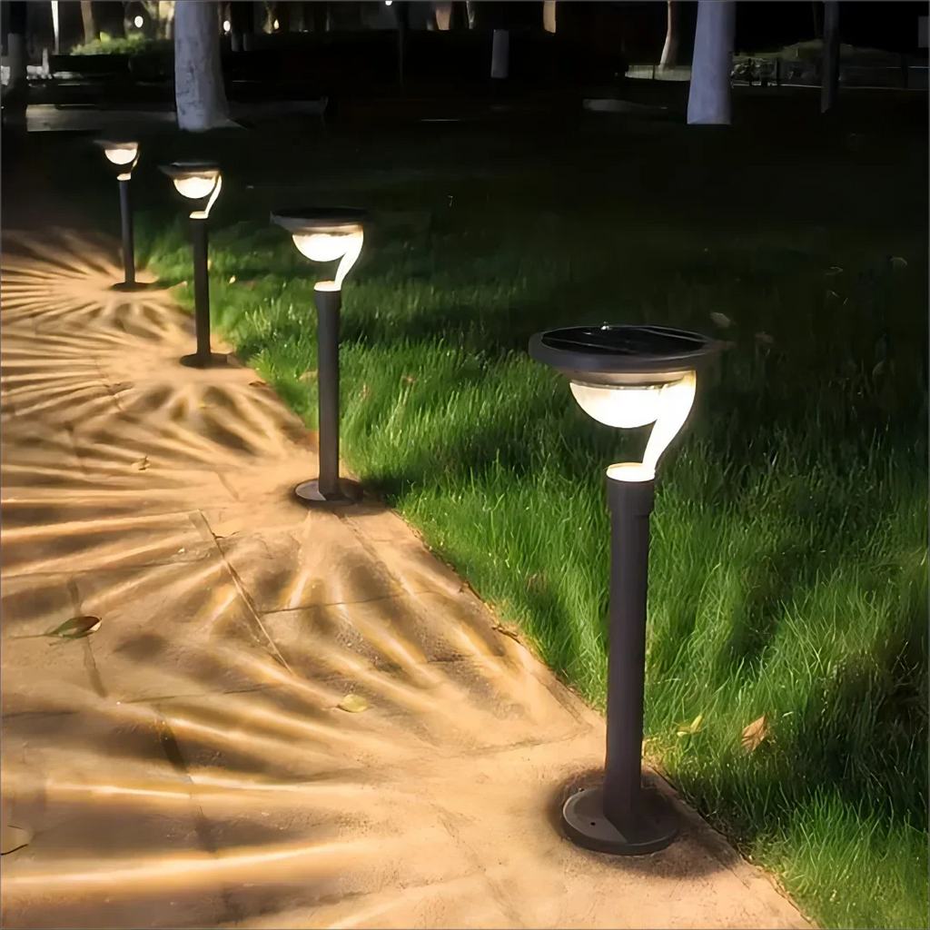 Solar Outdoor Lamp with Durable Design for Garden and Patio Lighting