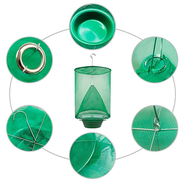 Eco-Friendly Reusable Fly Trap for Indoor and Outdoor Use