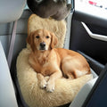 Durable Dog Car Bed Protector - Waterproof, Soft Fabric for Travel