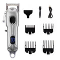 Rechargeable All-Metal Dog Hair Clipper for Professional Grooming