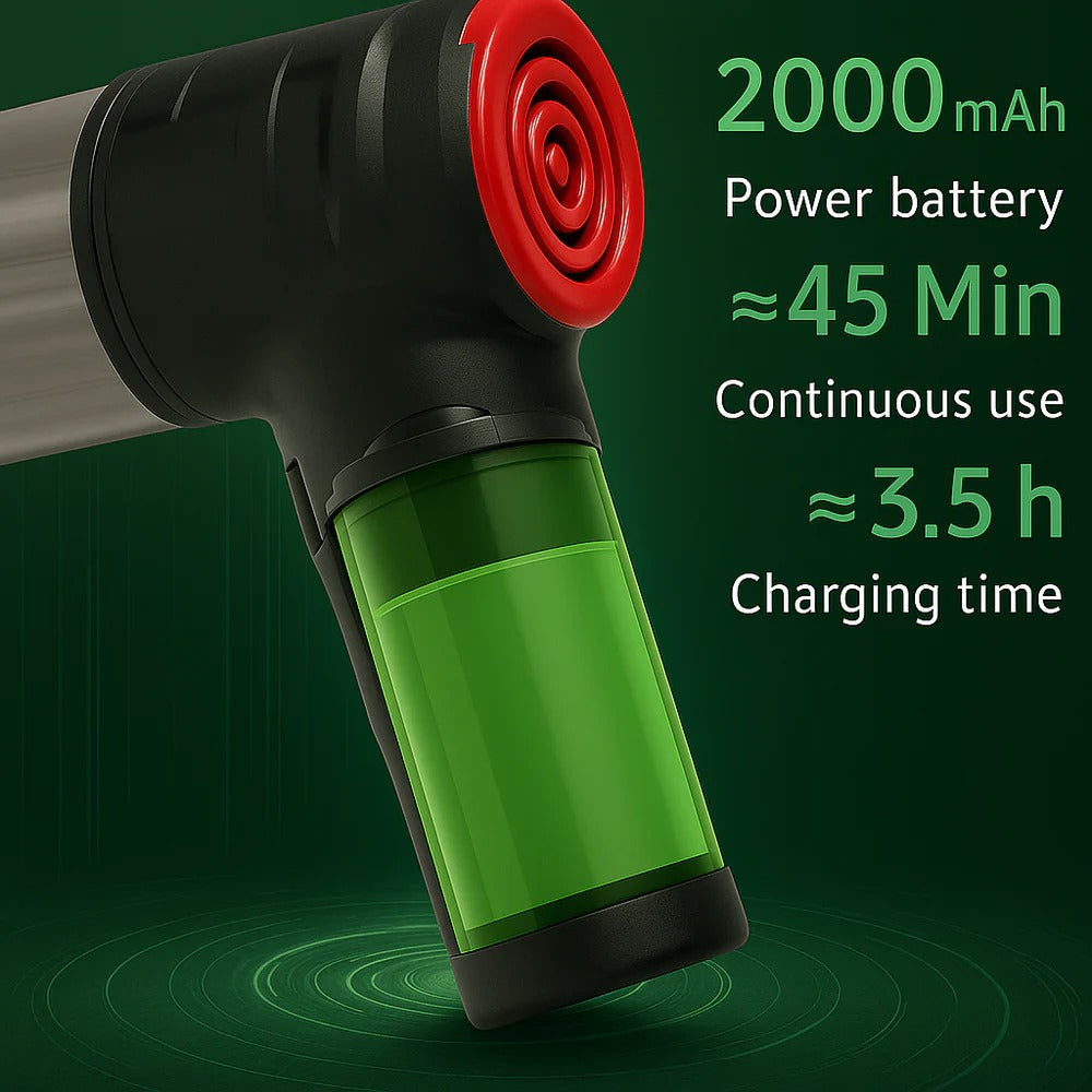 Cordless Handheld Car Vacuum Cleaner – 95000Pa Suction, Lightweight Design