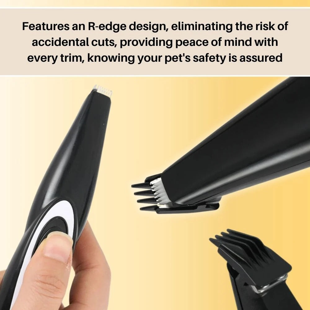 Pet Grooming Trimmer for Precision Cutting - Lightweight, Ergonomic Design