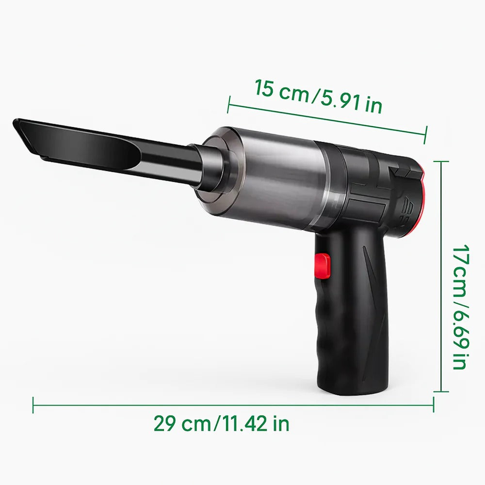 Cordless Handheld Car Vacuum Cleaner – 95000Pa Suction, Lightweight Design