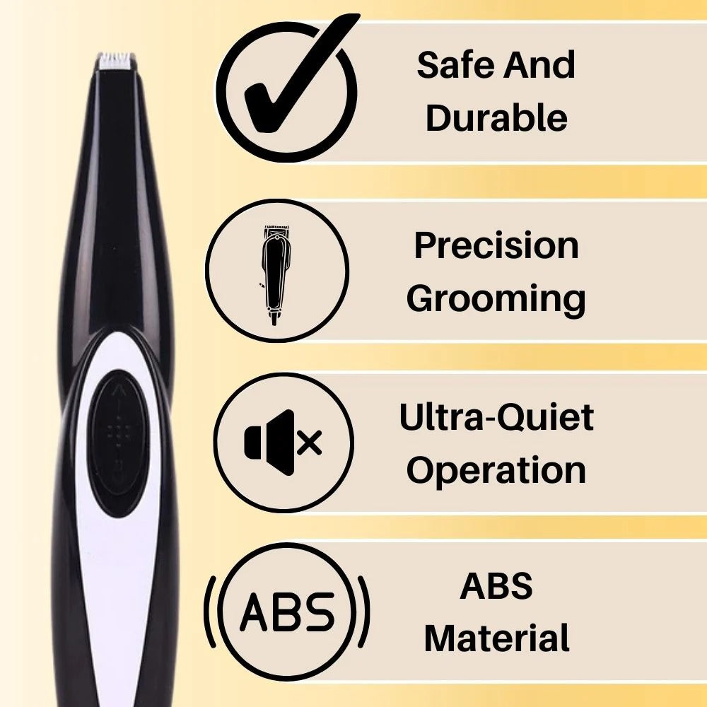Pet Grooming Trimmer for Precision Cutting - Lightweight, Ergonomic Design