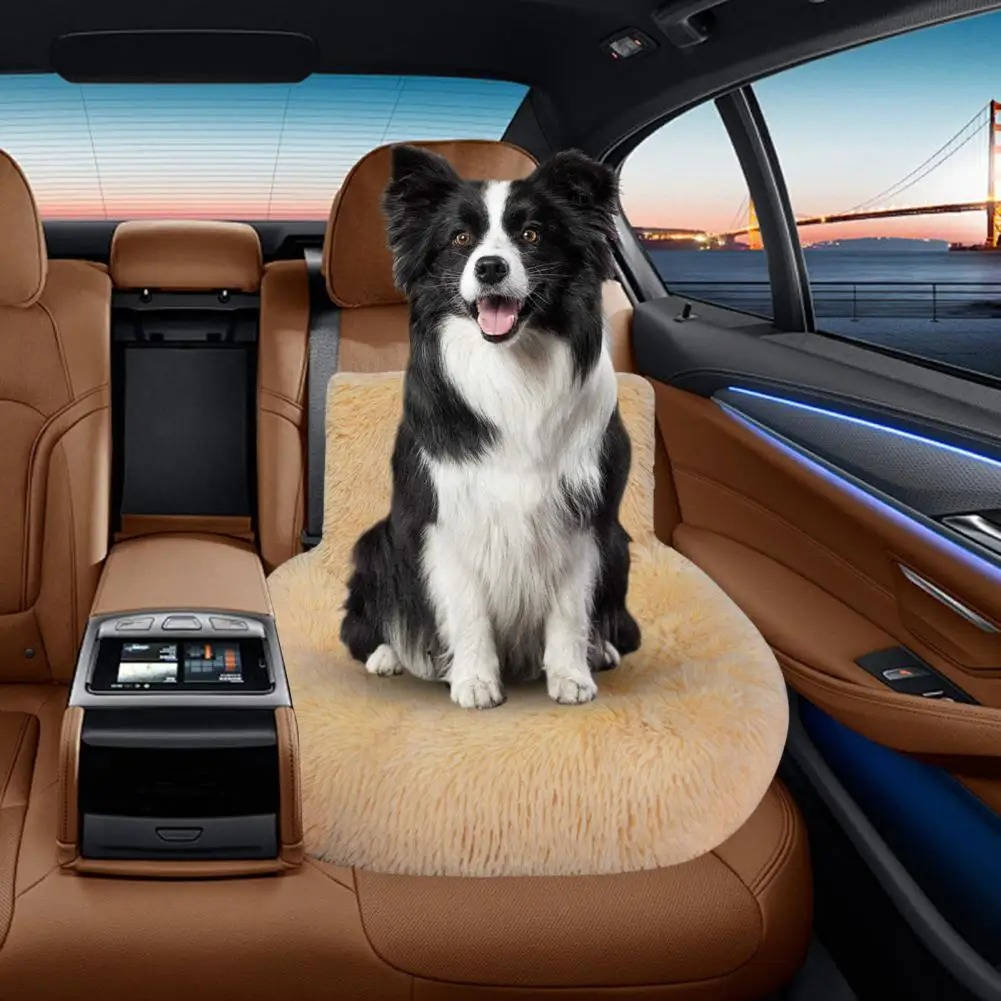 Durable Dog Car Bed Protector - Waterproof, Soft Fabric for Travel